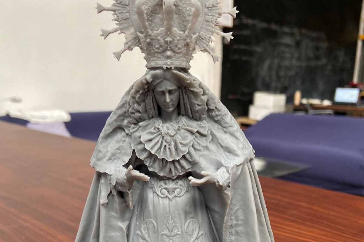 What is 3D printing of religious images?
